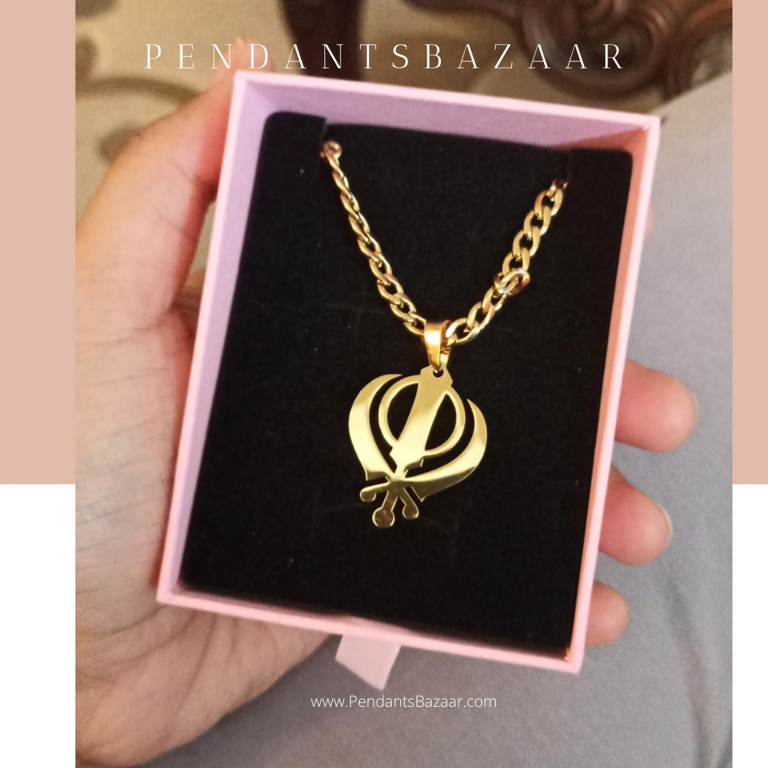 Khanda pendant on sale