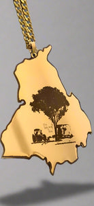 Punjab Map Car Hanging