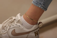 Load image into Gallery viewer, Snake Chain (Herringbone) Anklet
