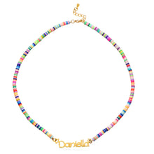 Charger l&#39;image dans la galerie, Kids Name Necklace ( Rainbow chain)
