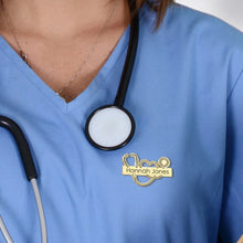 Load image into Gallery viewer, Custom Name tag for Nurse/ Doctors
