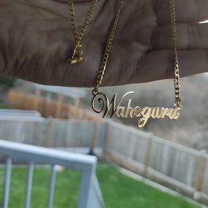 Name Necklace D7