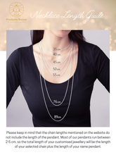 Load image into Gallery viewer, Double Name Heart Necklace (H9)
