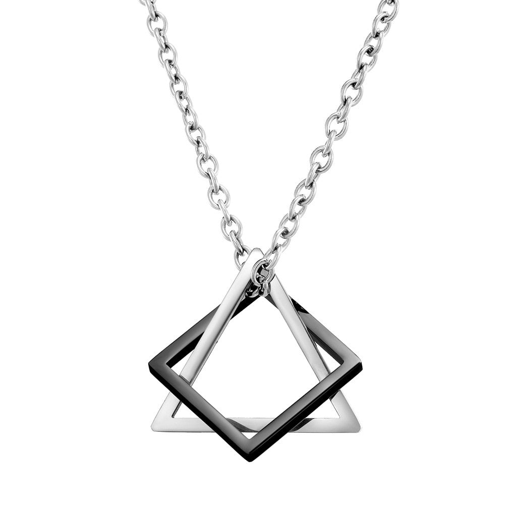 SQ Triangle Necklace (MEN)