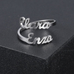 Double Name Ring (R4)