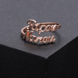 Double Name Ring (R4)