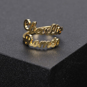 Double Name Ring (R4)